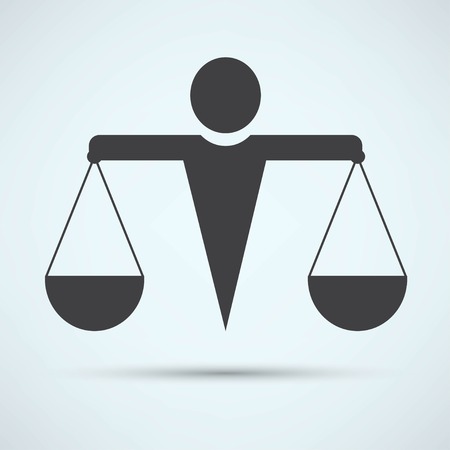 Scale iconのイラスト素材