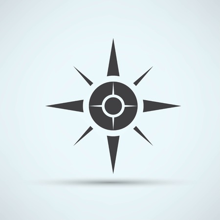 Compass Iconのイラスト素材