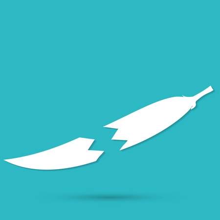 hot chili pepperのイラスト素材