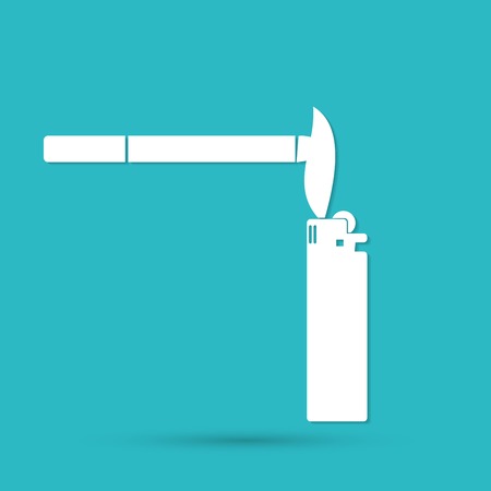 lighter iconのイラスト素材