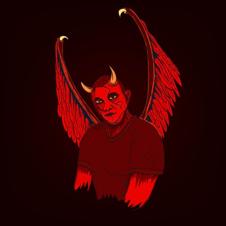 devil headのイラスト素材