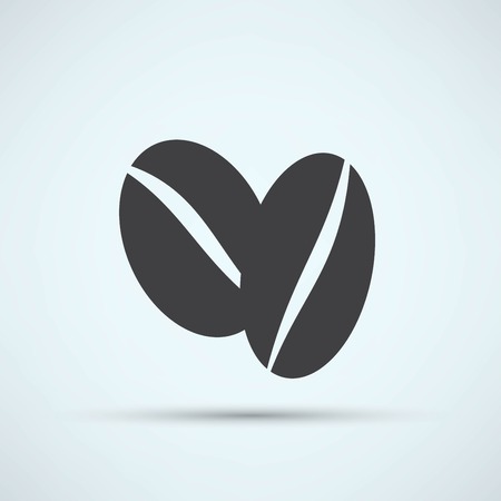 Coffee beans symbolのイラスト素材
