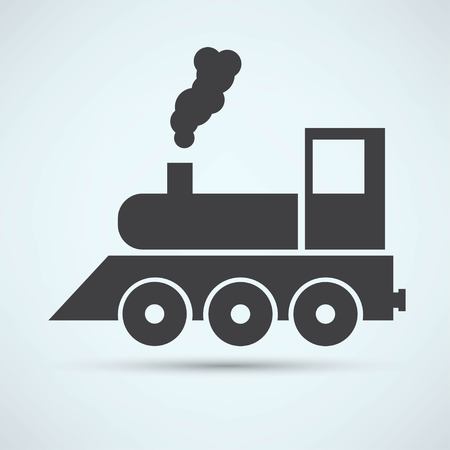 Train Iconのイラスト素材