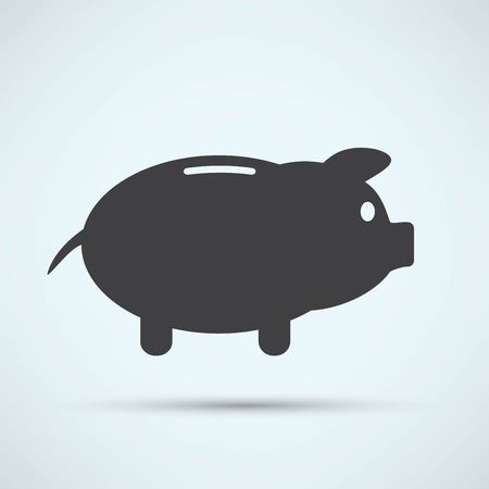 Piggy bank iconのイラスト素材