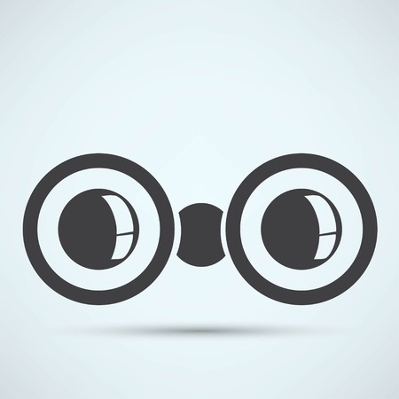 binoculars iconのイラスト素材