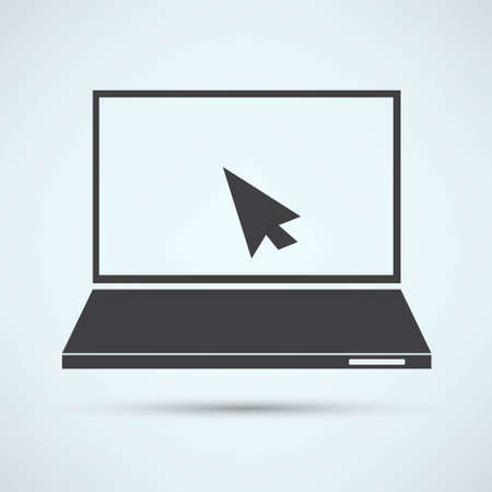 Laptop Icon illustrationのイラスト素材