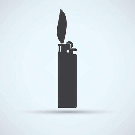 lighter iconのイラスト素材