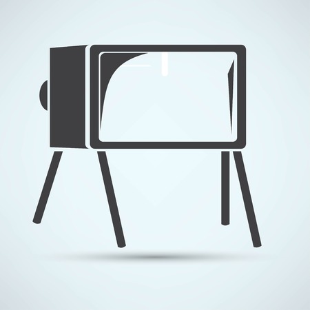 TV vector iconのイラスト素材