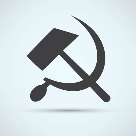 sicklsickle hammer iconeのイラスト素材