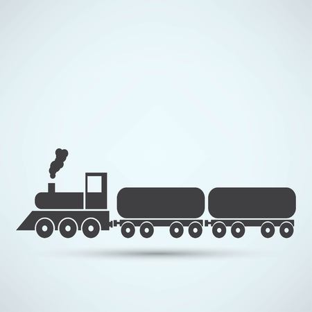 Train Iconのイラスト素材