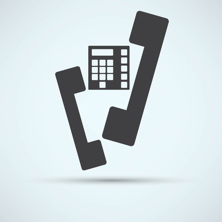 phone iconのイラスト素材