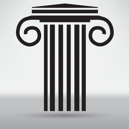 Antique Column Iconのイラスト素材