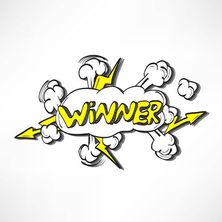 Comic book explosionのイラスト素材