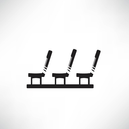 seat here signのイラスト素材