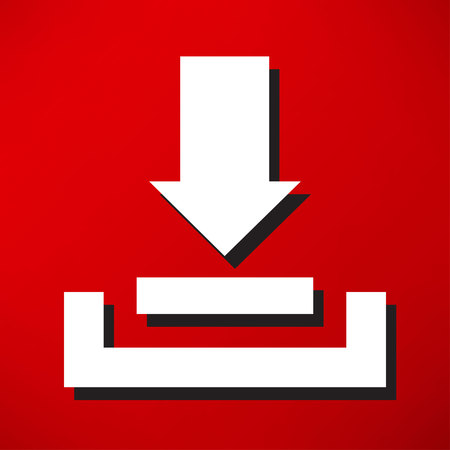 download iconのイラスト素材