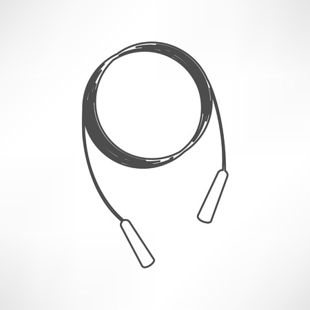 gym rope vector iconのイラスト素材