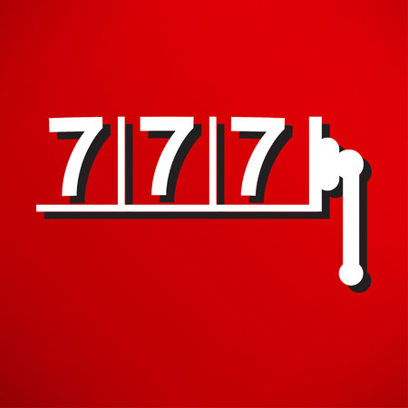 777 iconのイラスト素材
