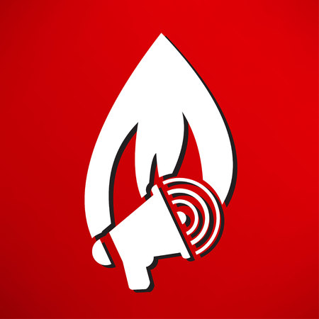 fire iconのイラスト素材