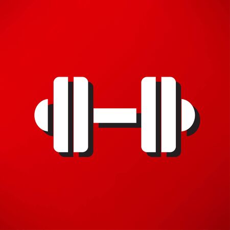 dumbbell iconのイラスト素材