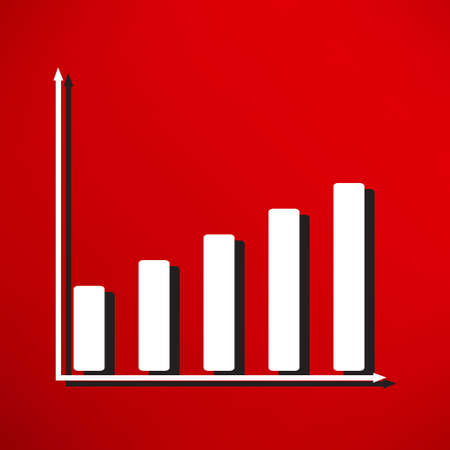 Business graphのイラスト素材