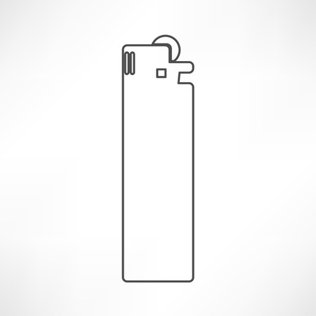 lighter iconのイラスト素材