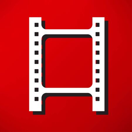 Film iconのイラスト素材