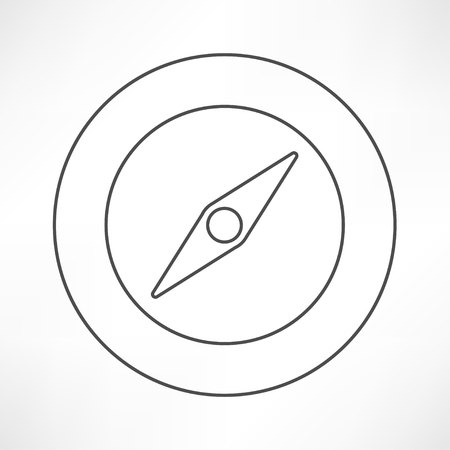 Compass Iconのイラスト素材