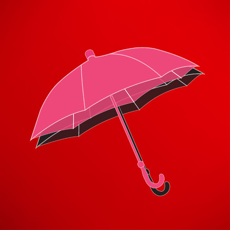 umbrella iconのイラスト素材