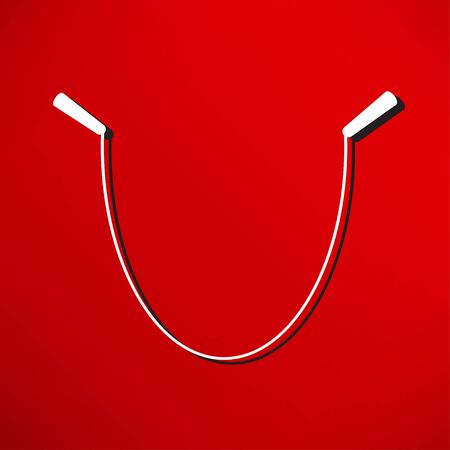 gym rope vector iconのイラスト素材