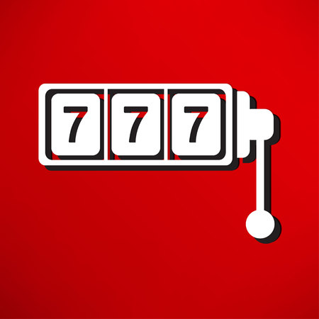 777 iconのイラスト素材