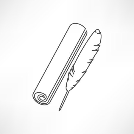 pen iconのイラスト素材