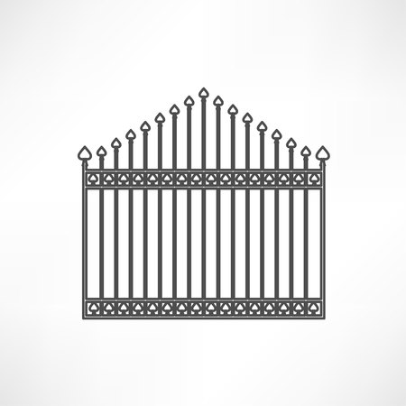 gate iconのイラスト素材