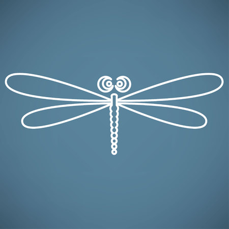 Dragonfly iconのイラスト素材