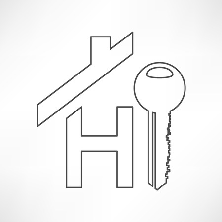 house iconのイラスト素材