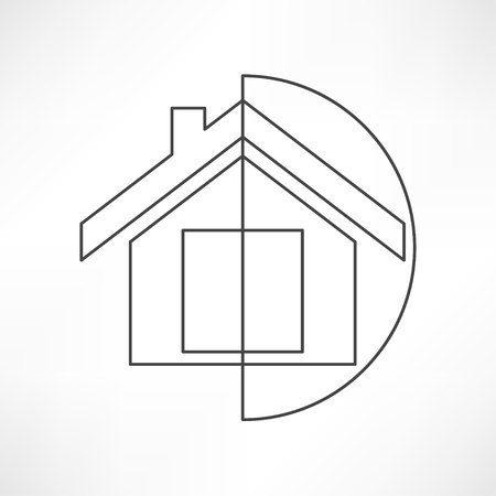 house iconのイラスト素材