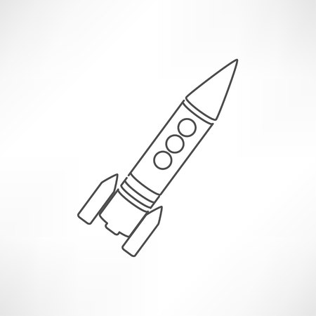 Rocket iconのイラスト素材