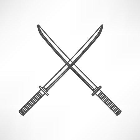 sword iconのイラスト素材
