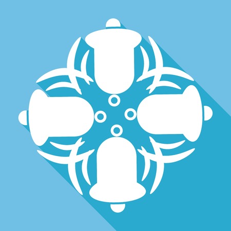 Ringing bell iconのイラスト素材