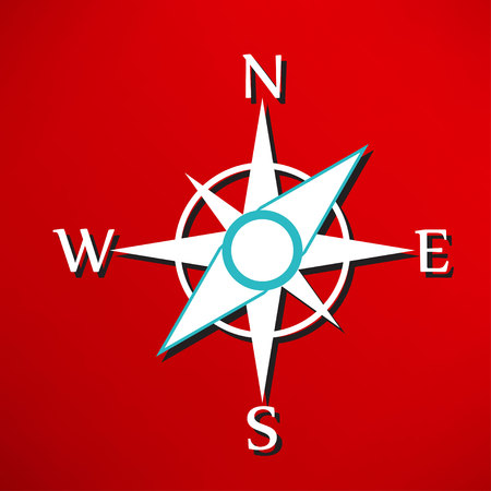 Compass Iconのイラスト素材