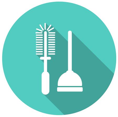 Plunger Vector Illustrationのイラスト素材