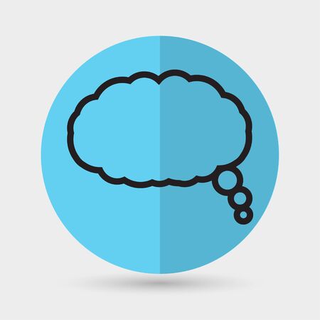 cloud Speech iconのイラスト素材
