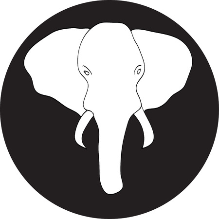 Elephant iconのイラスト素材