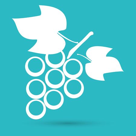 grapes iconのイラスト素材