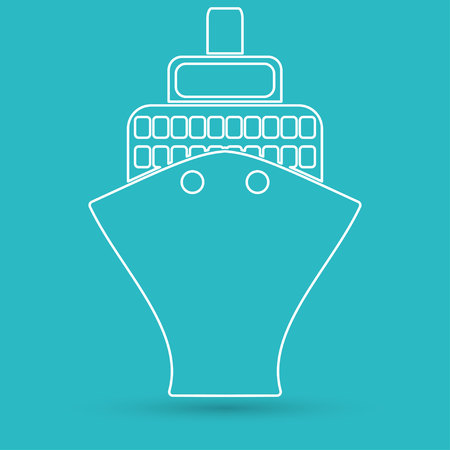 Ship iconのイラスト素材