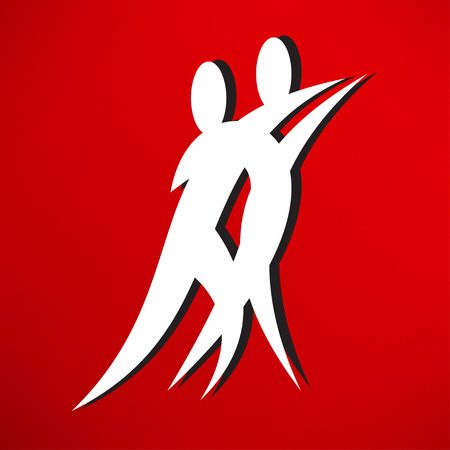 dance iconのイラスト素材