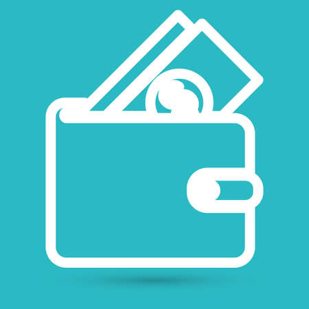 Wallet iconのイラスト素材