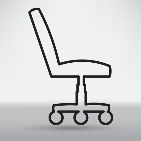 Office ichair conのイラスト素材