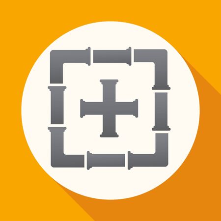 pipes iconのイラスト素材