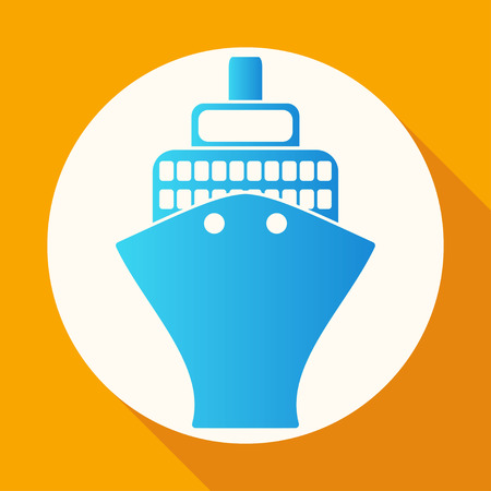 Ship iconのイラスト素材