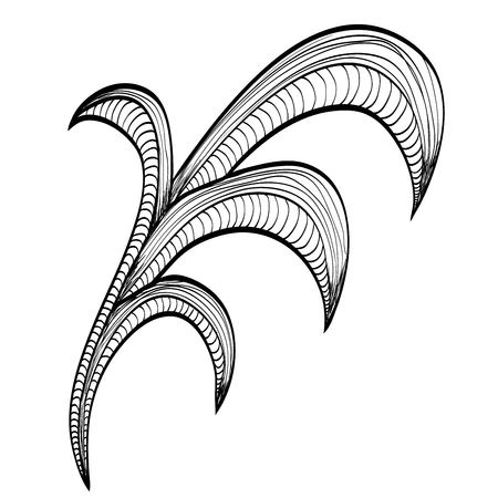 baroque element Illustrationのイラスト素材